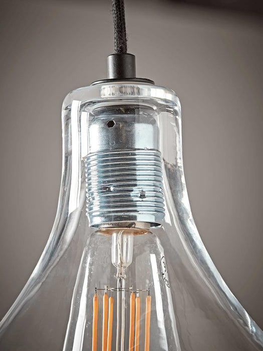 Teardrop Pendant - Clear