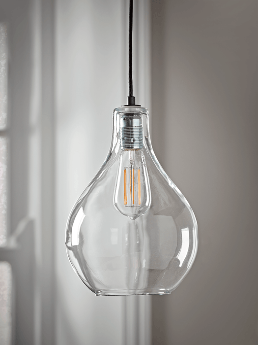 Teardrop Pendant - Clear