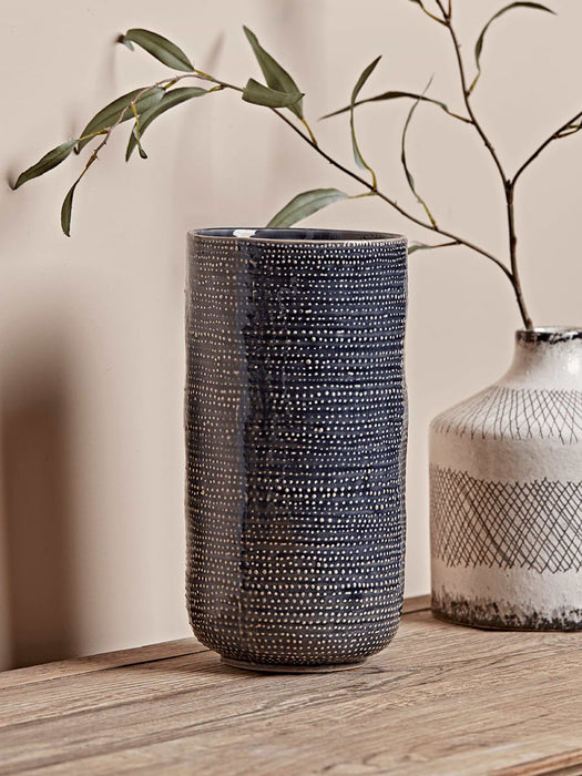 Textured Dot Glaze Vase