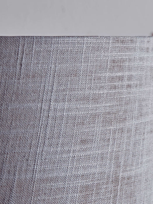 Textured Grey Lamp
