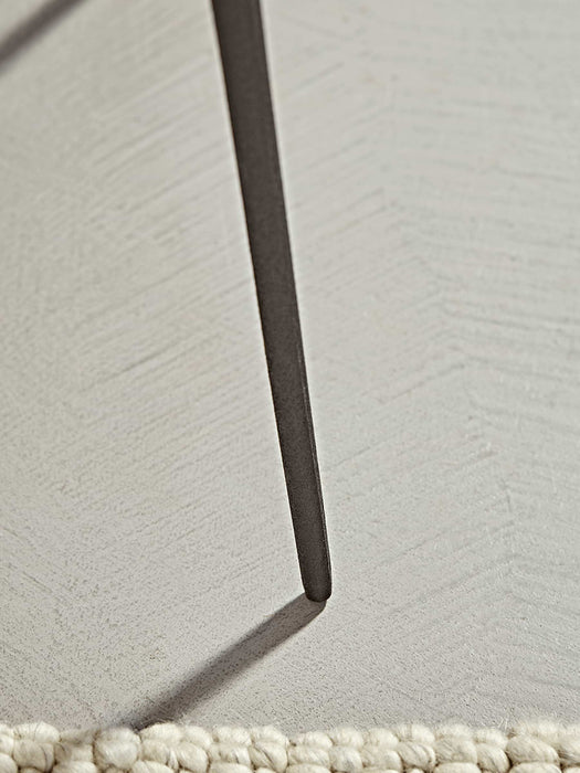 Metal Side Table - Blush