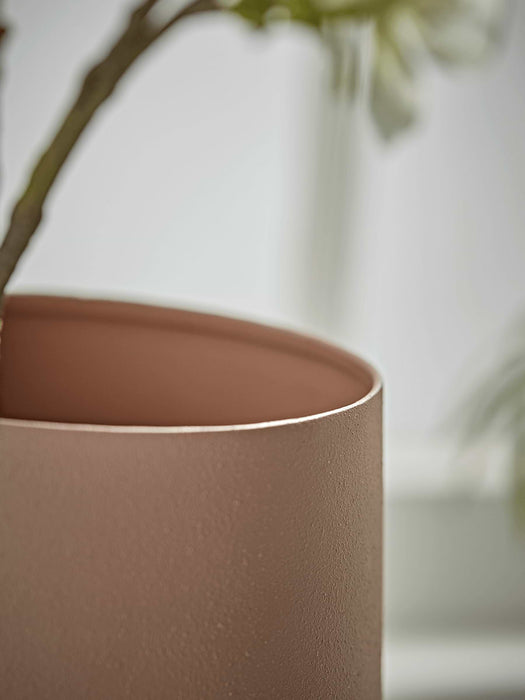 Textured Tall Vase - Blush