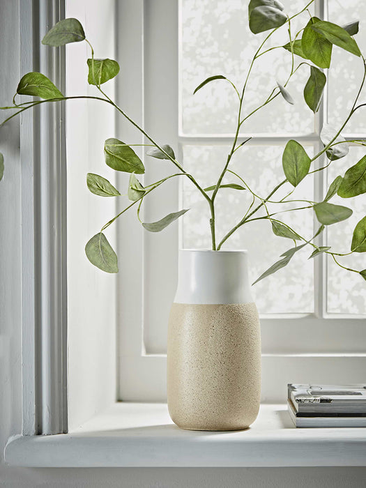 Two Tone Textured Vase - Large