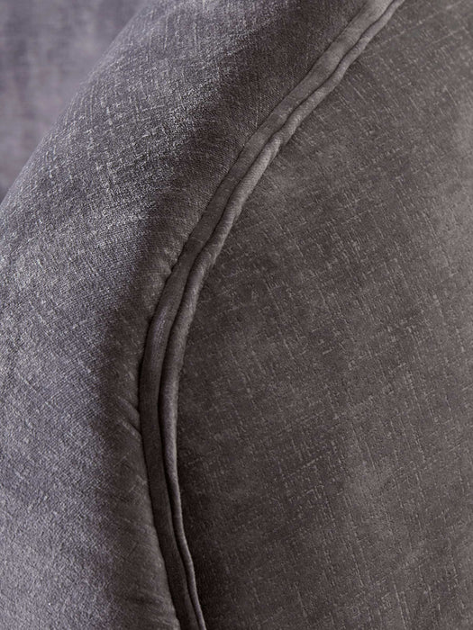 Deep Grey Velvet Tub Chair