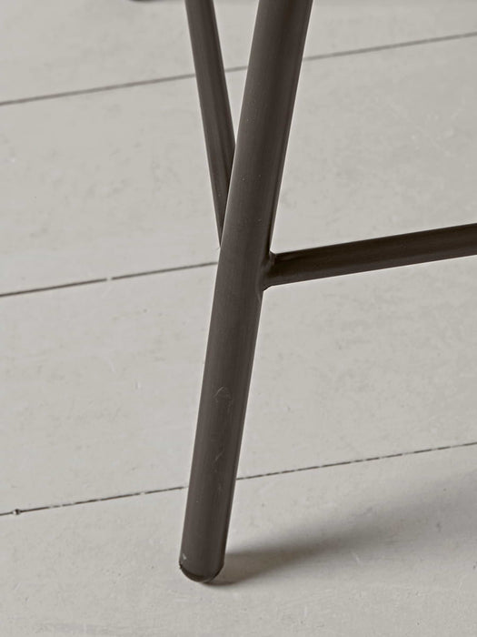 Two Cass Twist Counter Stools- Tan