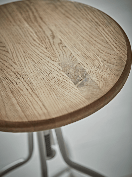 Twist Stool - Soft Grey