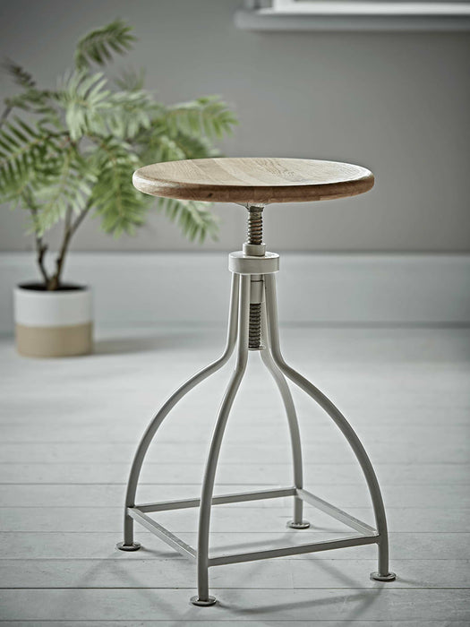 Twist Stool - Soft Grey