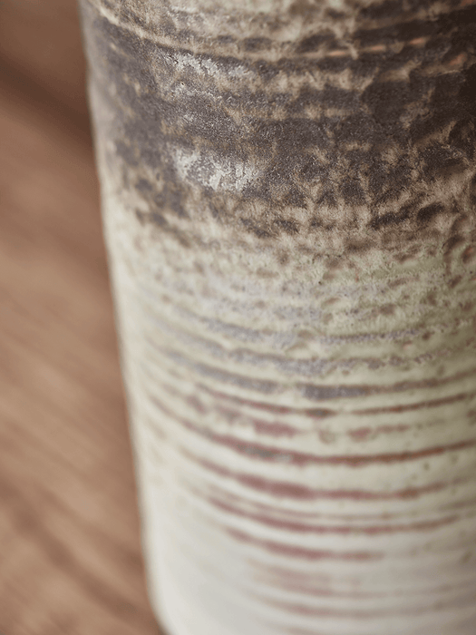 Rustic Ribbed Vase