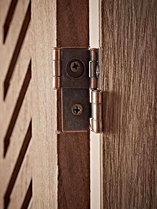 Wooden Chevron Screen