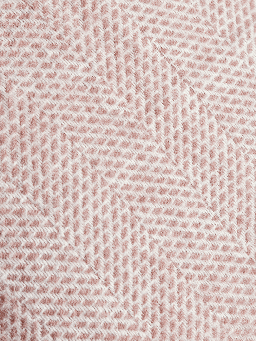 Soft Wool Cushion - Blush