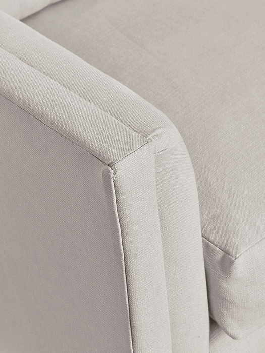 The Deco Armchair - Navy Cotton Velvet
