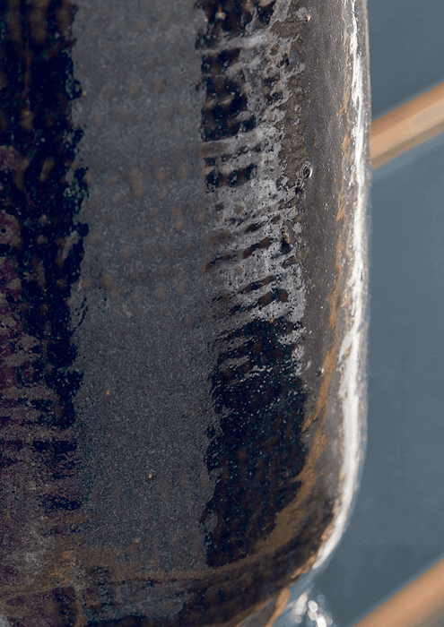 Lustre Glaze Circles Vase