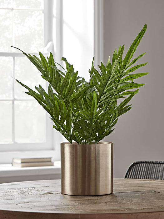Faux Potted Phlebodium