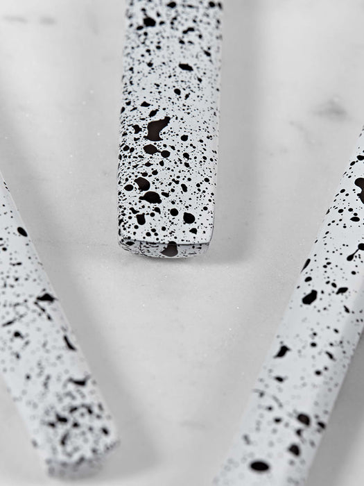 Monochrome Speckled Cutlery Set