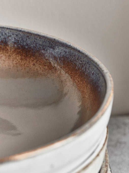 Maja Stoneware Dinnerware - Six Pasta Bowls