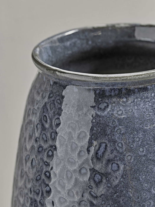 Tall Dipped Blue Vase