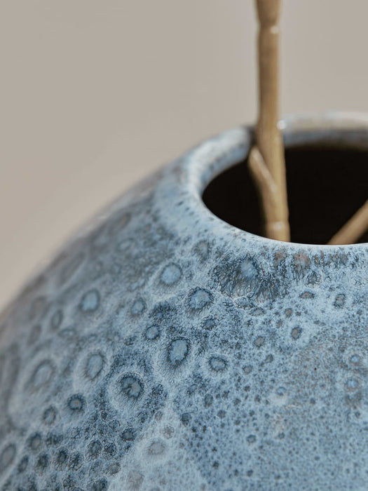Reactive Glaze Egg Vase