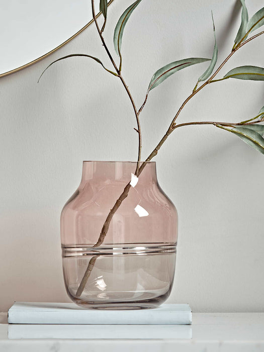 Blush Glass Vase