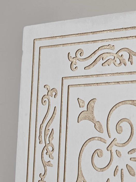 Etched Triptych Wall Panel