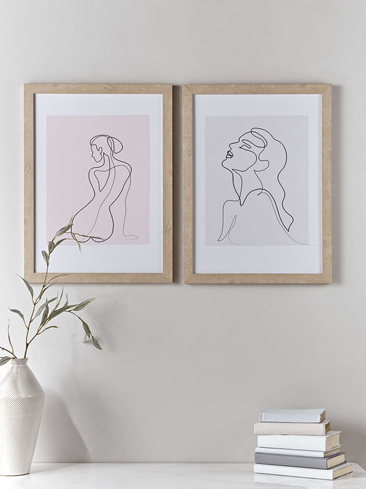 Two Nude Framed Prints