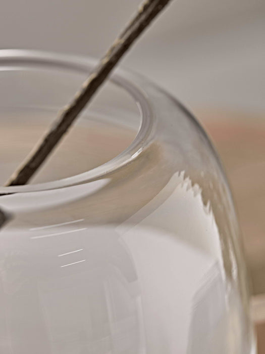 Frosted Standing Vase