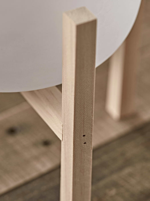 Frosted Standing Vase
