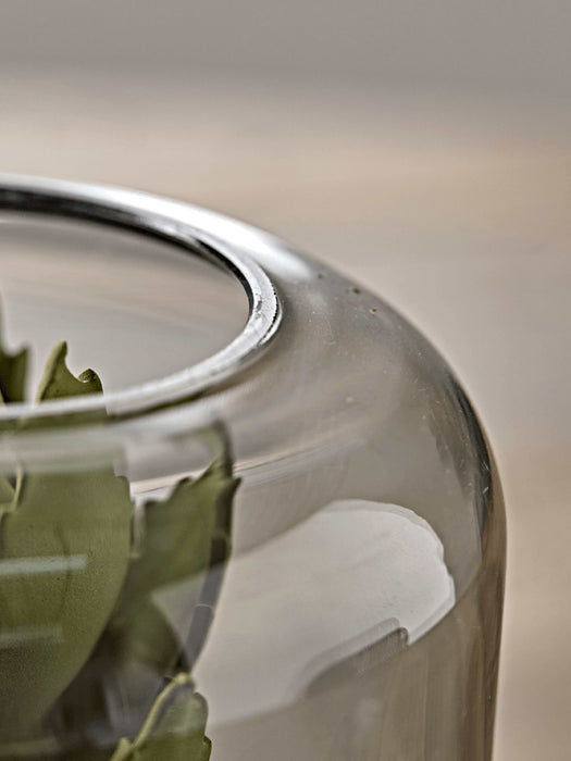 Grey Glass Terrarium