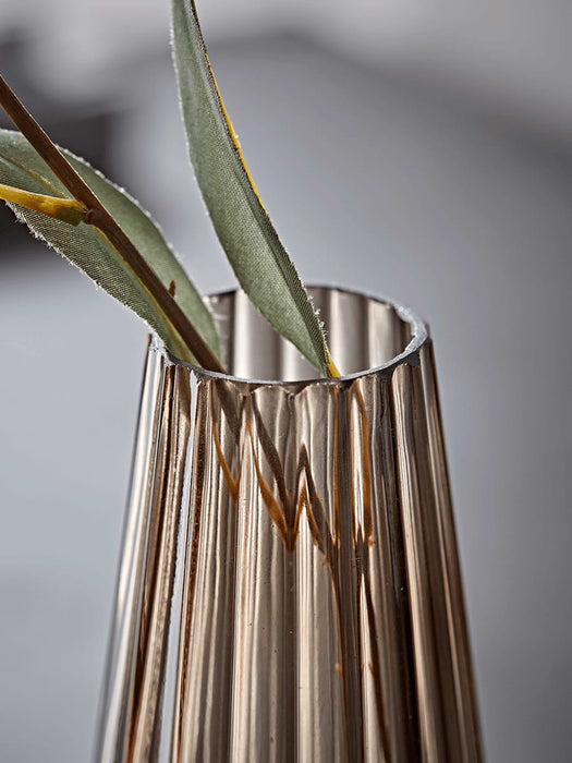 Fluted Tapered Vase