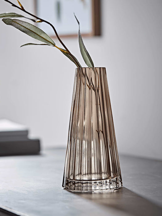 Fluted Tapered Vase