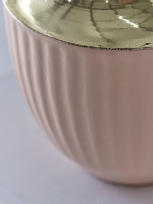 Brass Blush Vase