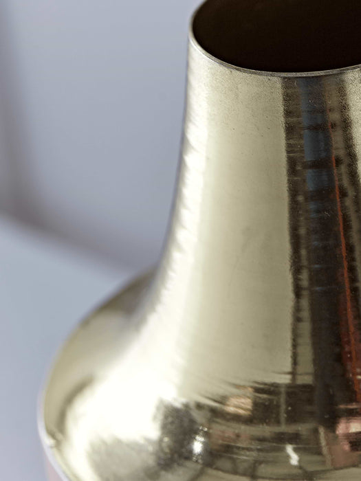 Brass Blush Vase
