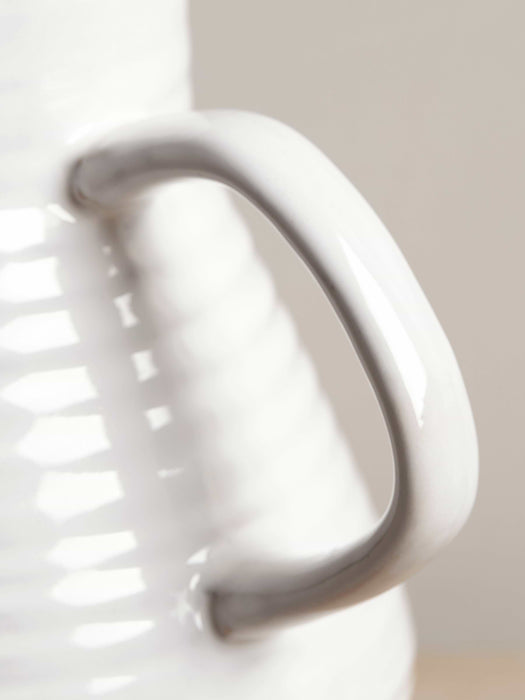 Glazed Ribbed Jug