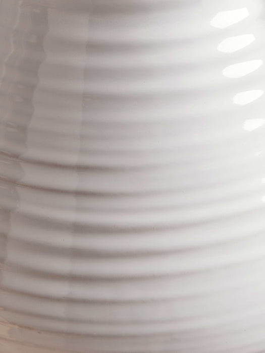 Glazed Ribbed Jug