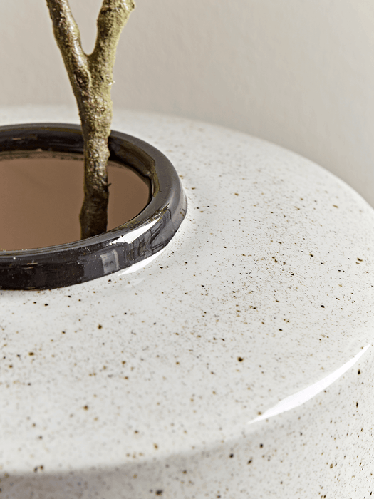 Dipped Speckled Vase