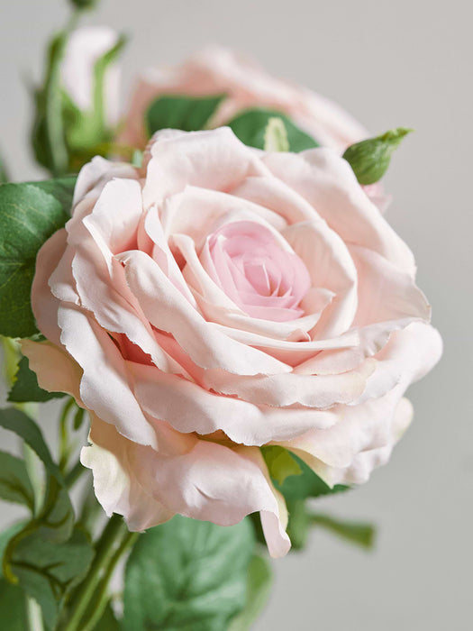 Three Faux Rose Sprays - Blush