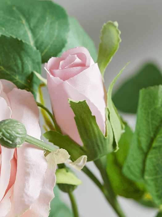 Three Faux Rose Sprays - Blush