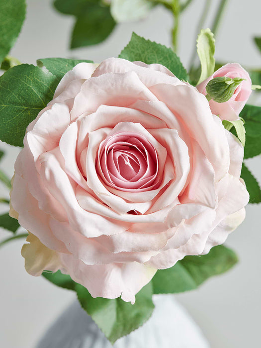 Three Faux Rose Sprays - Blush