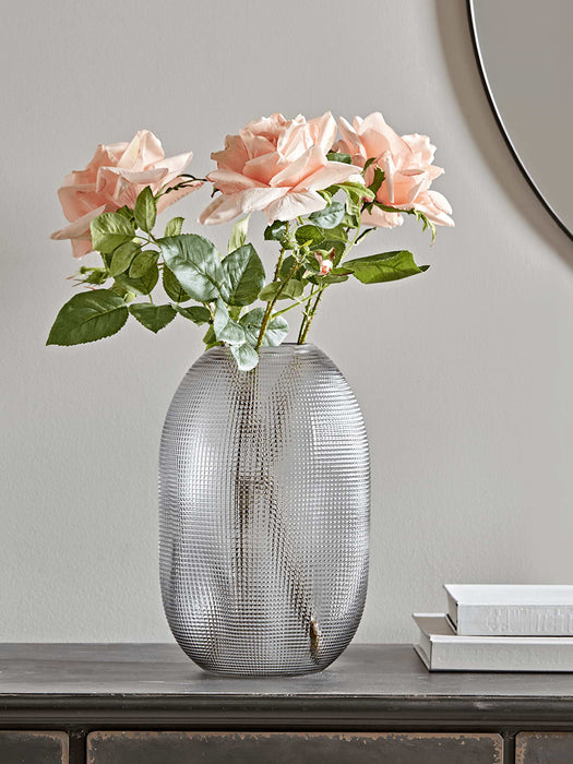 Three Faux Rose Sprays - Soft Coral