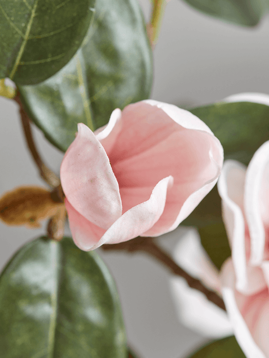 Three Faux Magnolia Sprays - Blush