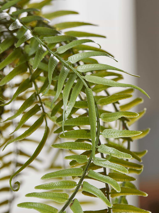 Faux Potted Hanging Fern