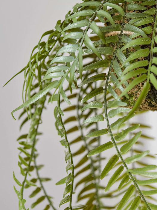 Faux Potted Hanging Fern