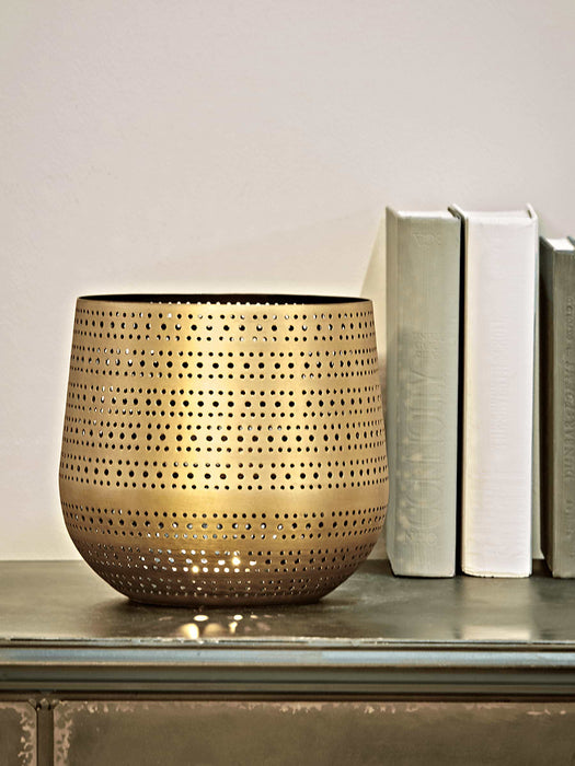 Antique Copper Tea Light Holder