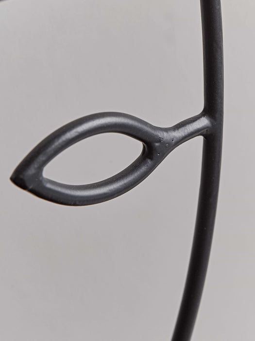 Wire Face Sculpture