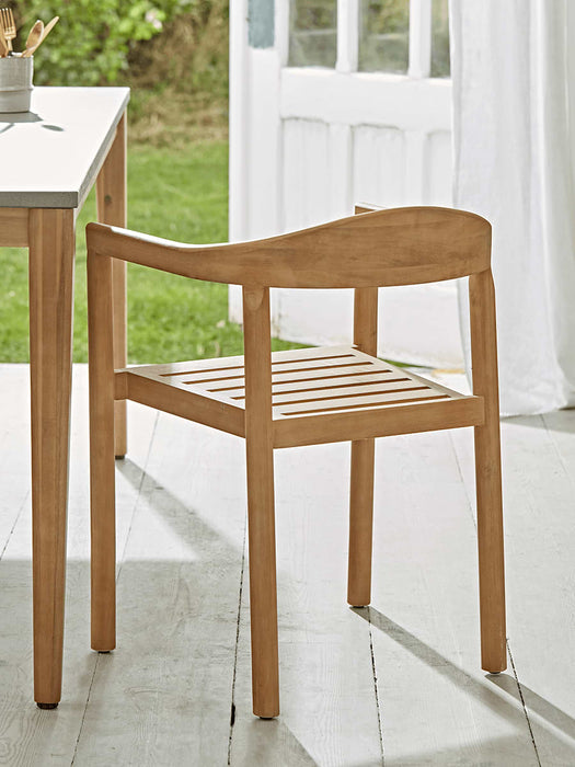 Two Acacia Dining Chairs