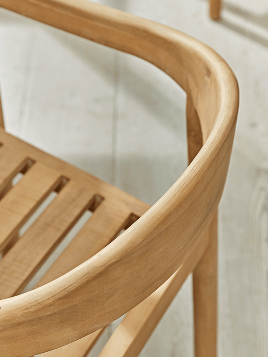 Two Acacia Dining Chairs