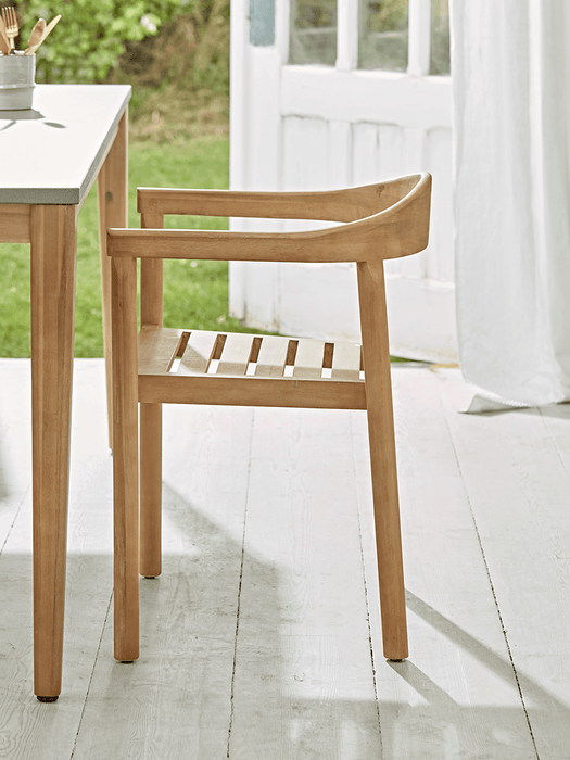 Two Acacia Dining Chairs