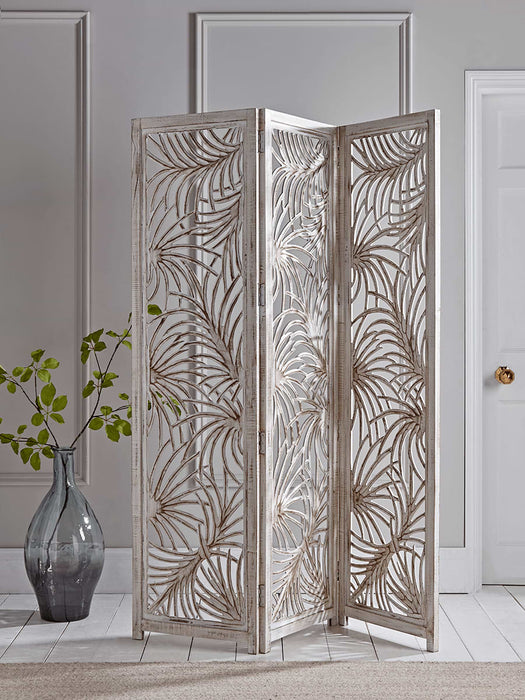 Carved Leaves Screen