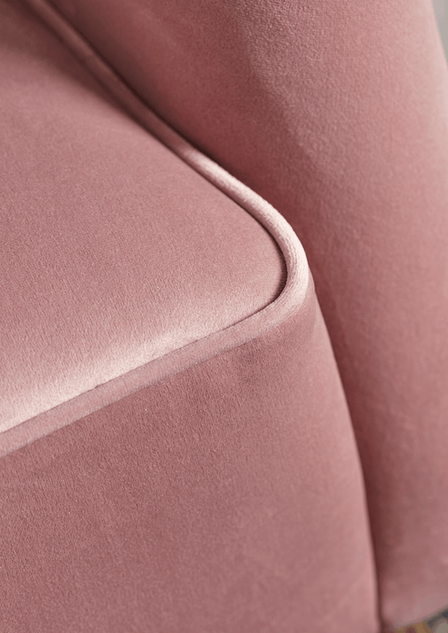Deco Armchair - Vintage Mauve