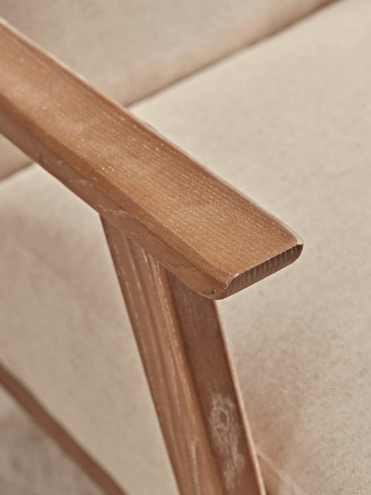 Relaxed Lounge Chair - Natural