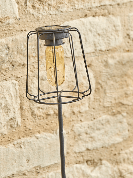 Two Cage Solar Stake Lights